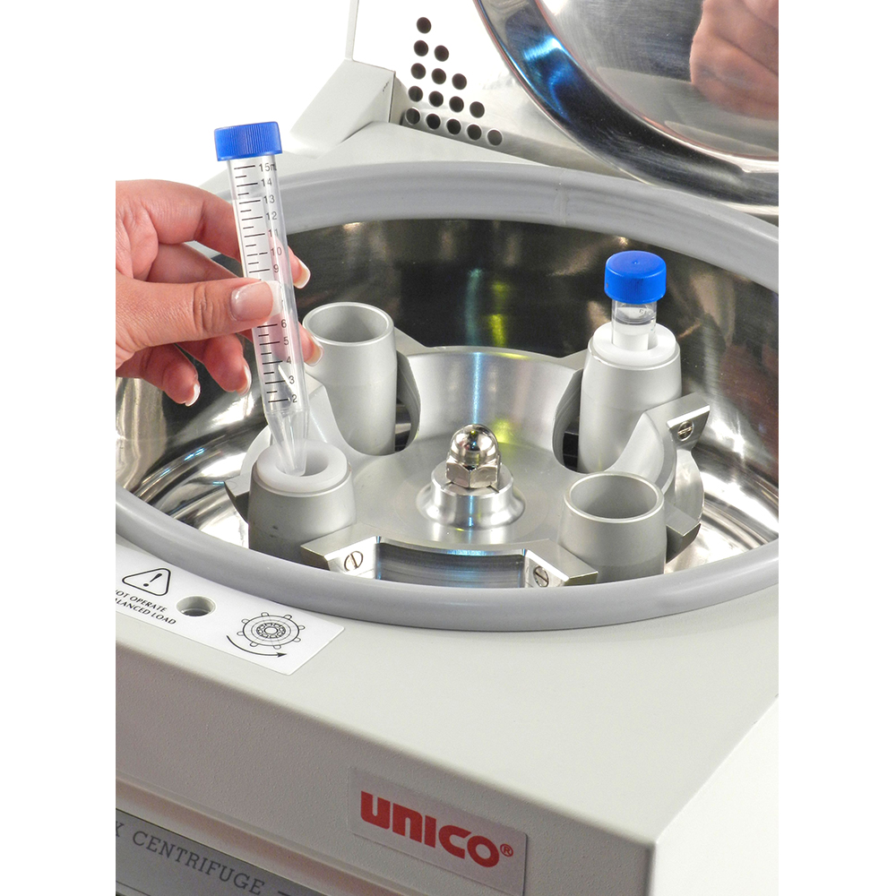 Unico Powerspin 4 Place Variable Speed DX Centrifuge Rotor, 110V, 4 x 50ml Capacity