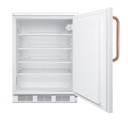 24" Wide All-Refrigerator with Antimicrobial Pure Copper Handle
