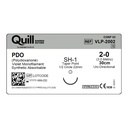 Surgical Specialties Quill Monoderm 22 mm x 30 cm Polydioxanone Absorbable Suture with Needle and Violet, 12 per Box