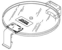 Lid Cover Assembly - Sero-Fuge, Sero-Fuge II