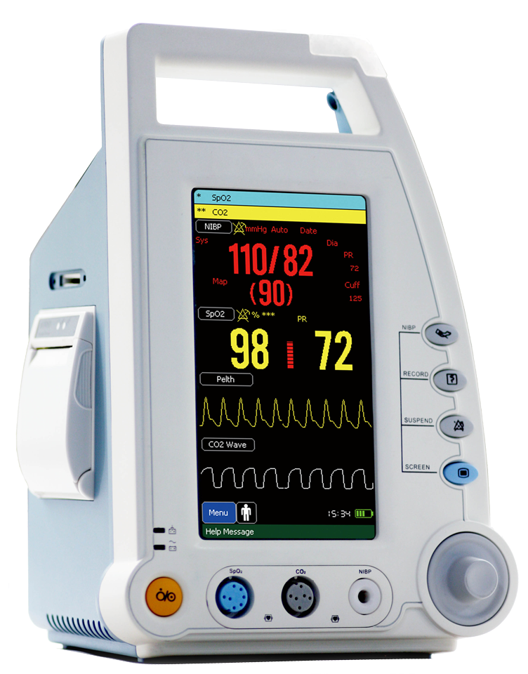 JPEX 300A 2-Parameter Vital Signs Monitor with Thermal Printer