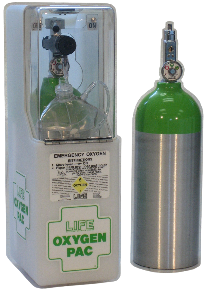 LIFE Oxygen Pac (6 LPM Fixed Flow)