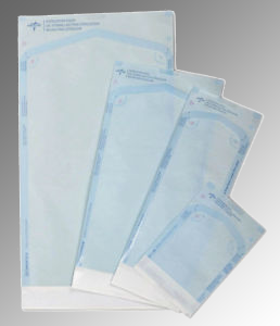 Sterilization Pouch: I.D. 4 ¼" x 11" BY THE CASE