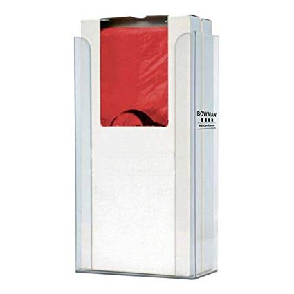 Bowman Bag Dispensers, Flat Pack Bio, Bulk, Holds 2 Boxes of Flat Pack Bio Bags