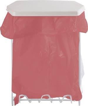 Bowman Biohazard Bag Dispenser, Holds 1-Gallon Bags, 9½"W x 12 7/8"H x 6¼"D