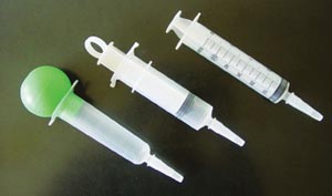 ADI Syringe Bulb/Ring-Top, Latex Free (LF)