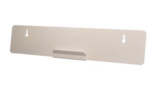 BowmanJ-Hook Hanger, Glass, Quartz Powder Coated Metal