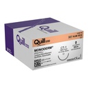 Surgical Specialties Quill Monoderm 36 mm x 30 cm Polyglycolic Acid / PCL Absorbable Suture with Needle and Undyed, 12 per Box