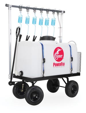 Cramer PowerFlo 50 Hydration Unit, 50-Gallon Tank Capacity w/ 6 Drinking Stations