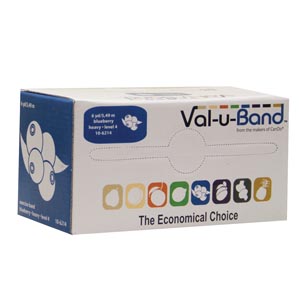 Fabrication Cando® Val-U Band™ Exercise Bands, Plum, 6 yds