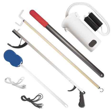 Kinsman Hip/ Knee Kit Includes: 26" Econo Reacher, Sock Aid, 24" Stainless Shoehorn