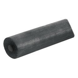 Kinsman Cyclindrical Foam Tubing, 1 yd Length, 3/8" Inner Dia x 1 3/8" Outer Dia