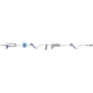 Amsino Amsafe® IV Administration Set IV Set 230cm W/Backcheck Valve2 Split Y Site Eo St 50/Cs