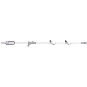 Amsino Amsafe® IV Administration Set 96 Nonventedspike 10drps/Ml 50/Cs