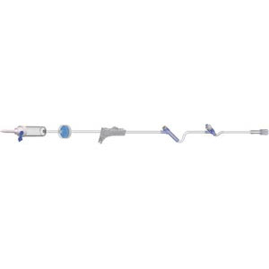 Amsino Amsafe® IV Administration Set 83 Universalspike W/Drip Chamber 50/Cs