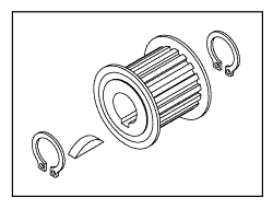 Lift Motor Pulley Kit for Pelton & Crane Chairman