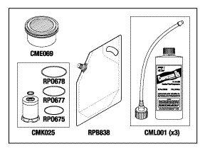 Compressor PM Kit (For triple headed Copeland compressors)