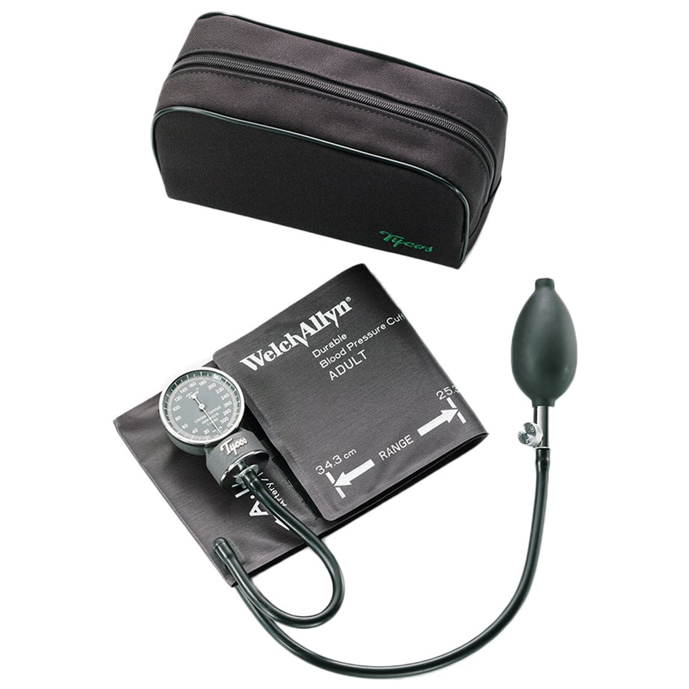 Welch Allyn Tycos DS48A Pocket Aneroid Sphygmomanometer with Adult Cuff