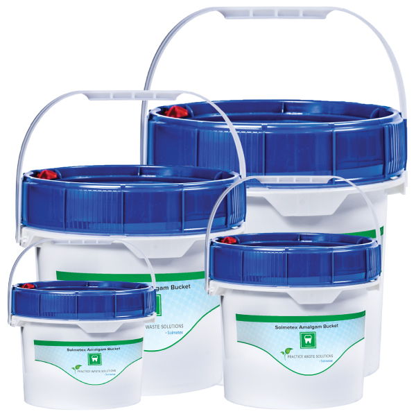 Solmetex Amalgam Buckets