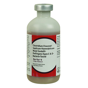 Bar-Vac 8 10 Dose - 50 mL (Keep Refrigerated)