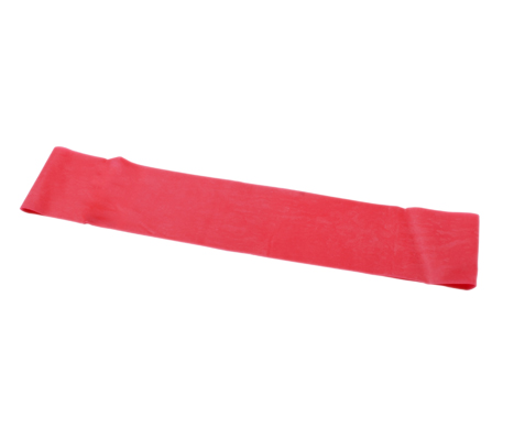CanDo Band Exercise Loop - 15" Long - Red - light, 10 each