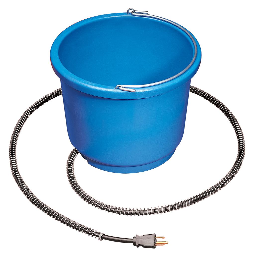 9 Quart Plastic Heated Bucket