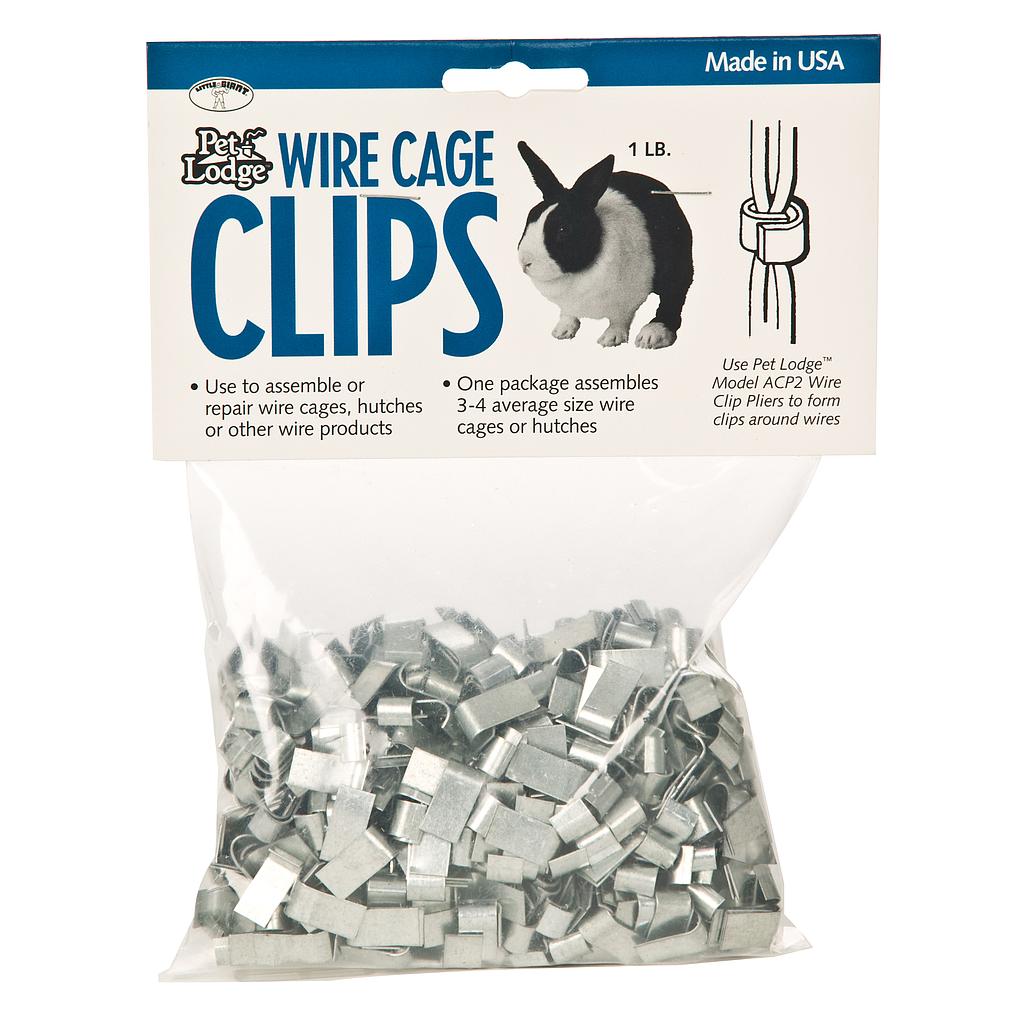 Cage Clips, 1-pound bag