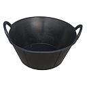 6.5 Gallon Rubber Tub with Handles