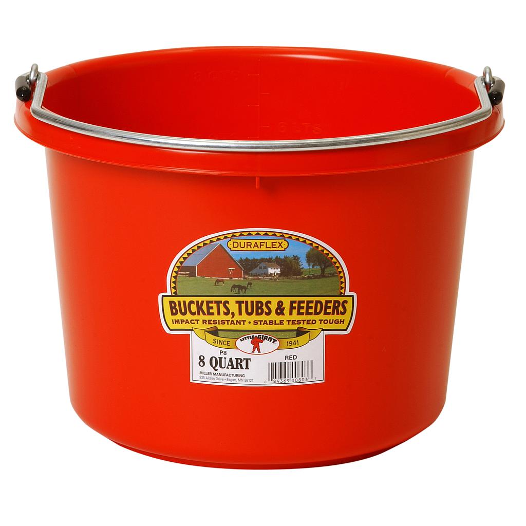 8 Quart Plastic Bucket