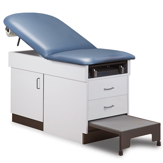 Family Practice Table with Step Stool