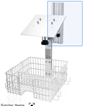 Edan Diagnostics Wall Mount with Basket