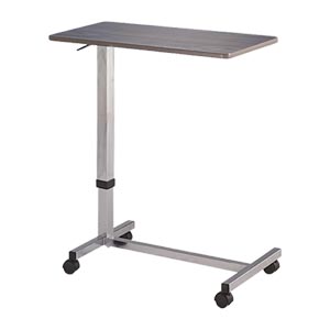 Blickman Industries Overbed Table 3400, Walnut