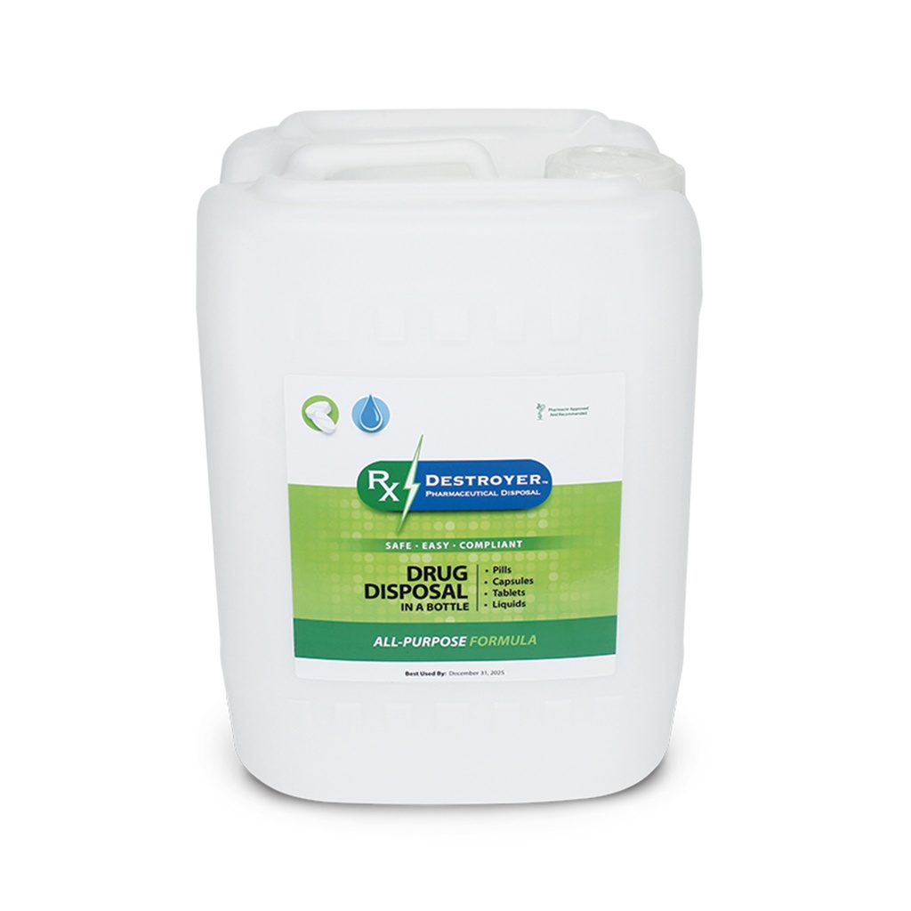 C2R Global Manufacturing Rx Destroyer™, 5 Gallon Bottle