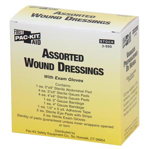 First Aid Only/Acme United Corporation Large Wound Dressing Pack