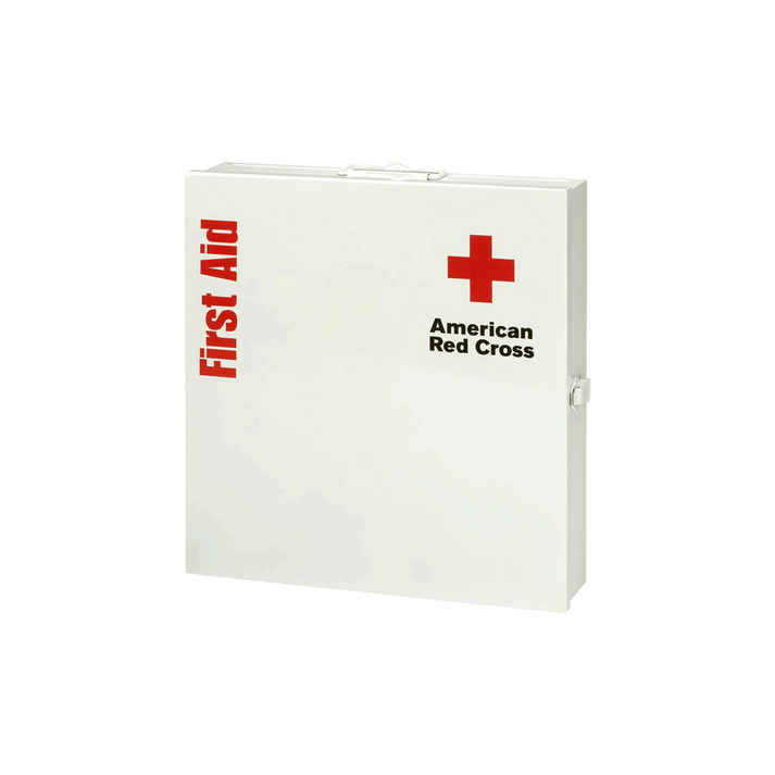 First Aid Only American Red Cross SmartCompliance Large Food Service First Aid Kit with Metal Cabinet