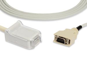 SpO2 Adapter Cable, 110cm, Masimo Compatible w/ OEM: 01-02-0903, 11171-000024, 8000-0298, 2017 (LNC-4), 0012-00-1652