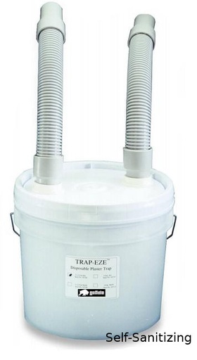 [Sanitrap1] Buffalo Trap-Eze SS Self-Sanitizing Trap 3.5 gallon Complete Kit