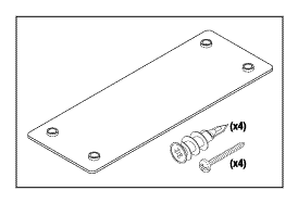 [WAB007] Wall Bracket (6.0" lg. x 2.2" wd. x 0.06" thk.)