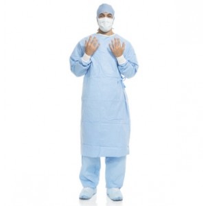 [43623NS] Halyard Aero Blue Performance Surgical Gown, X-Long, XX-Large, Non Sterile