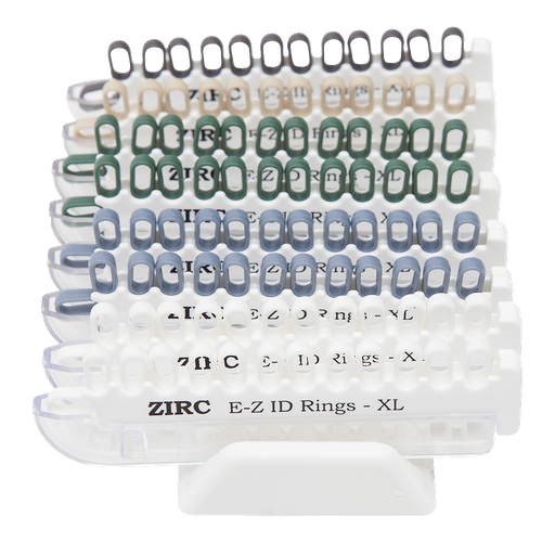 [70Z005] Zirc E-Z ID Rings System (XL)