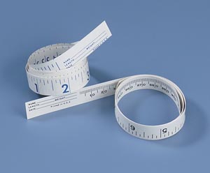 Dukal Fiberglass Tape Measure with White Plastic Case 1/4 x 120