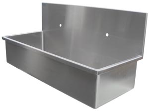 [3006045C] Avante DRE Scrub Sink, 2 Station Scrub Sink