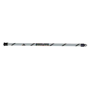 [10-1612] Fabrication Cando® Weighted Exercise Wate Bar, 9 lb Silver Stripe