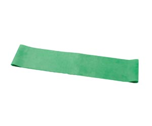 [10-5263] Fabrication Cando® Accuforce™ Band Loop, 15", Green, Medium, Latex