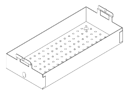 [PCT143] Instrument Tray (Large) for Pelton & Crane