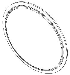 [PCG065] Door Gasket for Pelton & Crane (Fits Models: Delta 8" (AE), Q8, XL8; Validator 8, Plus 8)