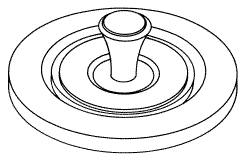 [PCC121] Reservoir Cover Assembly for Pelton & Crane