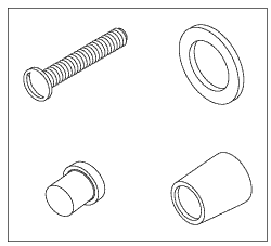 [PCK137] Foot Kit for Pelton & Crane