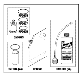 [CMK173] Compressor PM Kits ALCQL82, ALCQL82D