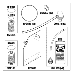 [CMK153] Compressor PM Kits CA-713, 723